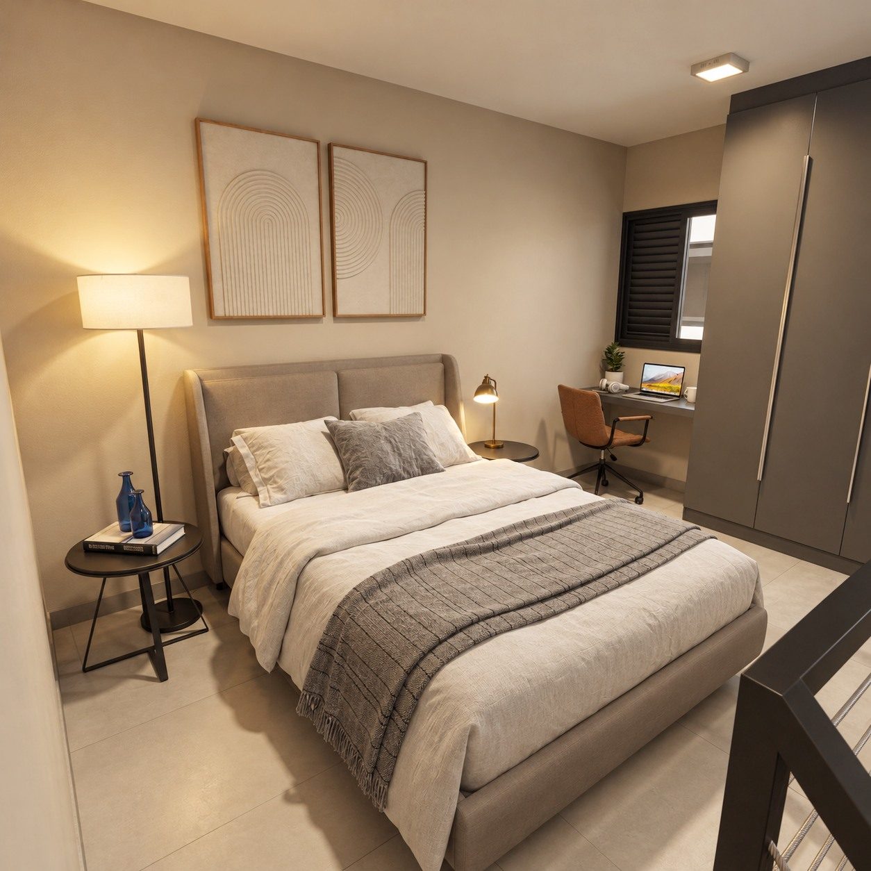Quarto no mezanino